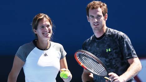 2015 Australian Open - Previews-Amelie Mauresmo-Andy Murray