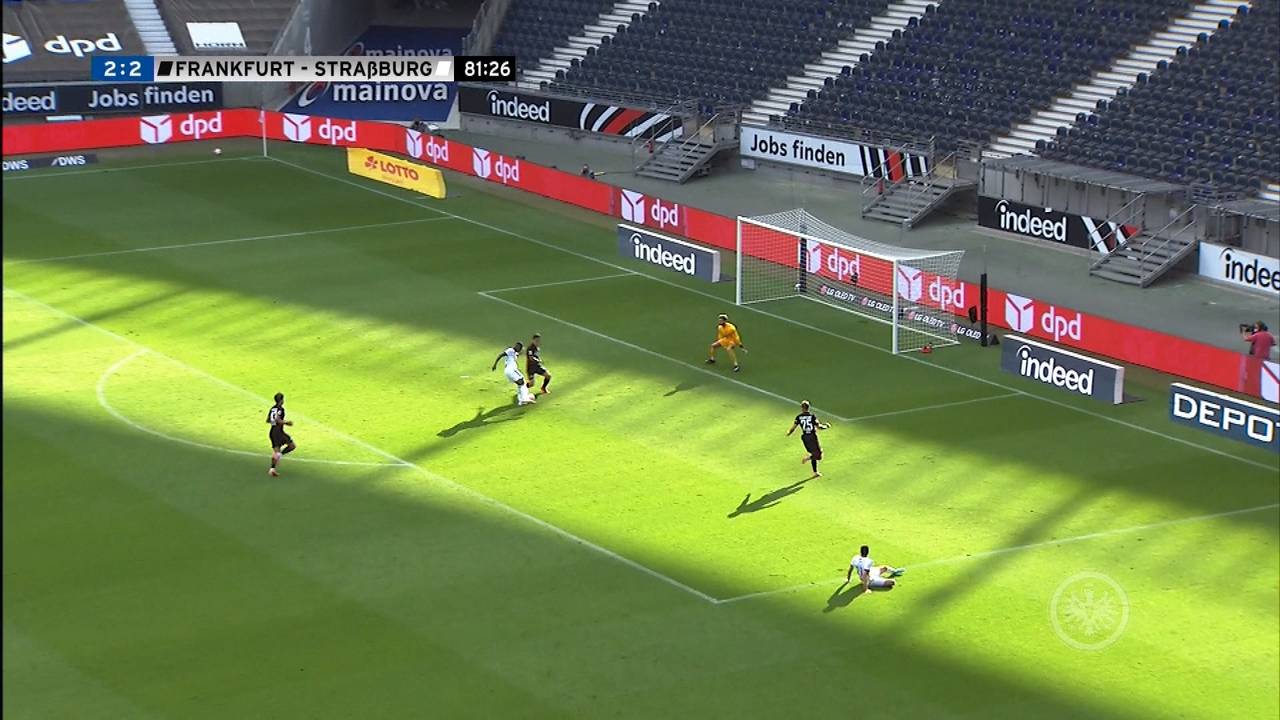 Testspiel: Eintracht Frankfurt - Racing Straßburg (2:3): Tore und Highlights