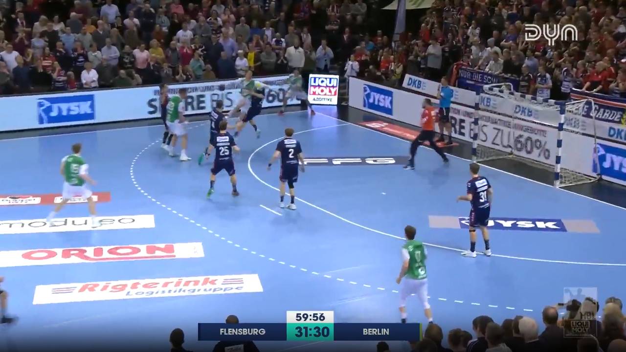 Krimi im Topspiel! Buzzer-Beater lässt Füchse Berlin gegen SG Flensburg jubeln