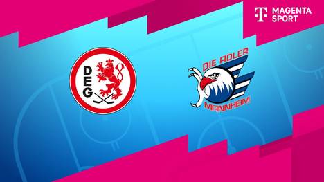 Düsseldorfer EG - Adler Mannheim: Tore und Highlights | PENNY DEL