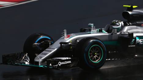Nico Rosberg setzte sich im Qualifying vor Lewis Hamilton durch