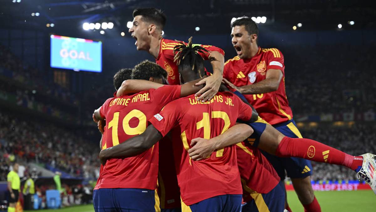 Spanien schießt sich für das EM-Viertelfinale gegen die deutsche Nationalmannschaft warm