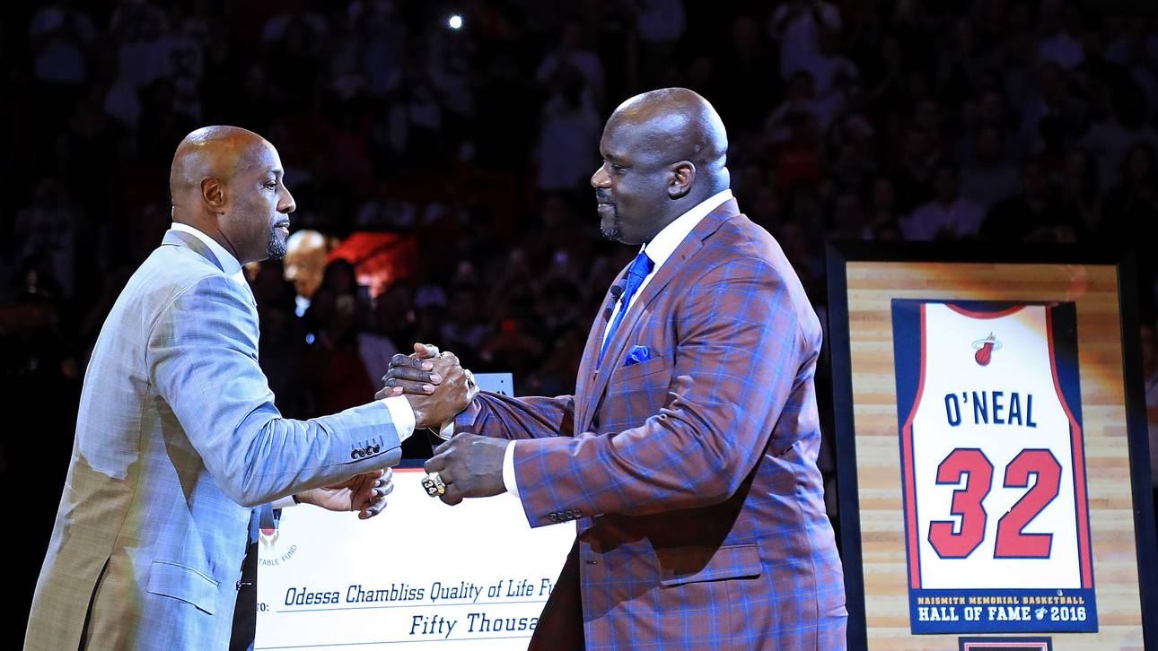 Heat ehren Shaq in großer Zeremonie