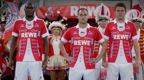 Das Karnevalstrikot des 1. FC Köln