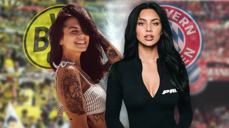 Während des Topspiels zwischen Borussia Dortmund und Bayern München dürfen die Spielerfrauen wie die Fans nicht ins Stadion. Dafür werden sie von zuhause aus ihre Männer anfeuern.