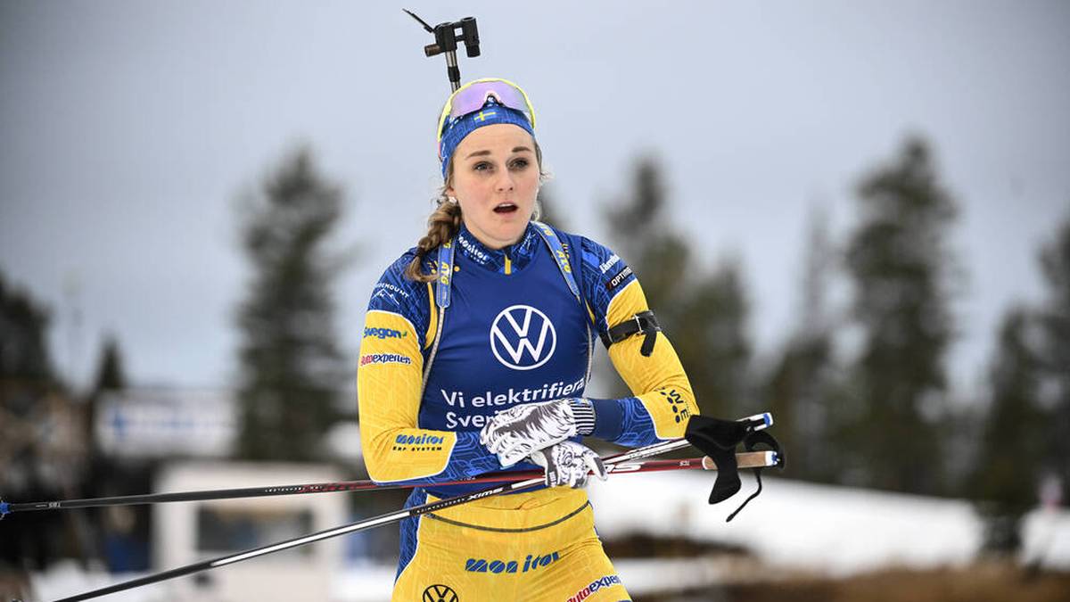 Auch Stina Nilsson hat den Sprung in die Biathlon-Weltspitze geschafft