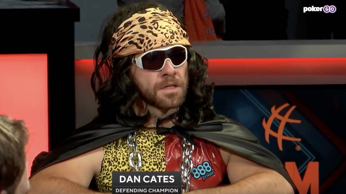 Bunter Pokerhund: Dan Cates