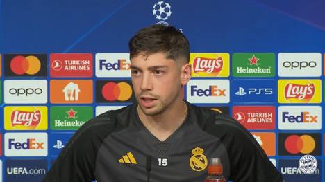 Vor dem Hinspiel im CL-Halbfinale gegen Bayern München lobt Federico Valverde den stark aufspielenden Jamal Musiala. Der Real-Spieler glaubt, dass der 21-Jährige einer der Besten der Welt werden kann.