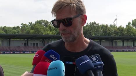 Jürgen Klopp, Head of Global Soccer bei Red Bull, spricht über die Gründe für die Verpflichtung von Ole Werner als neuen RB-Leipzig-Trainer.