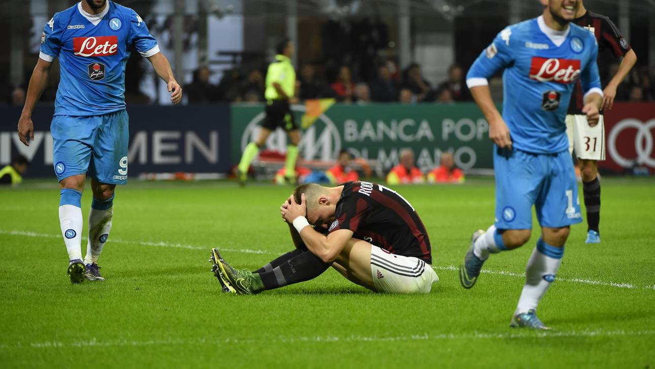 Milan geht gegen Neapel unter