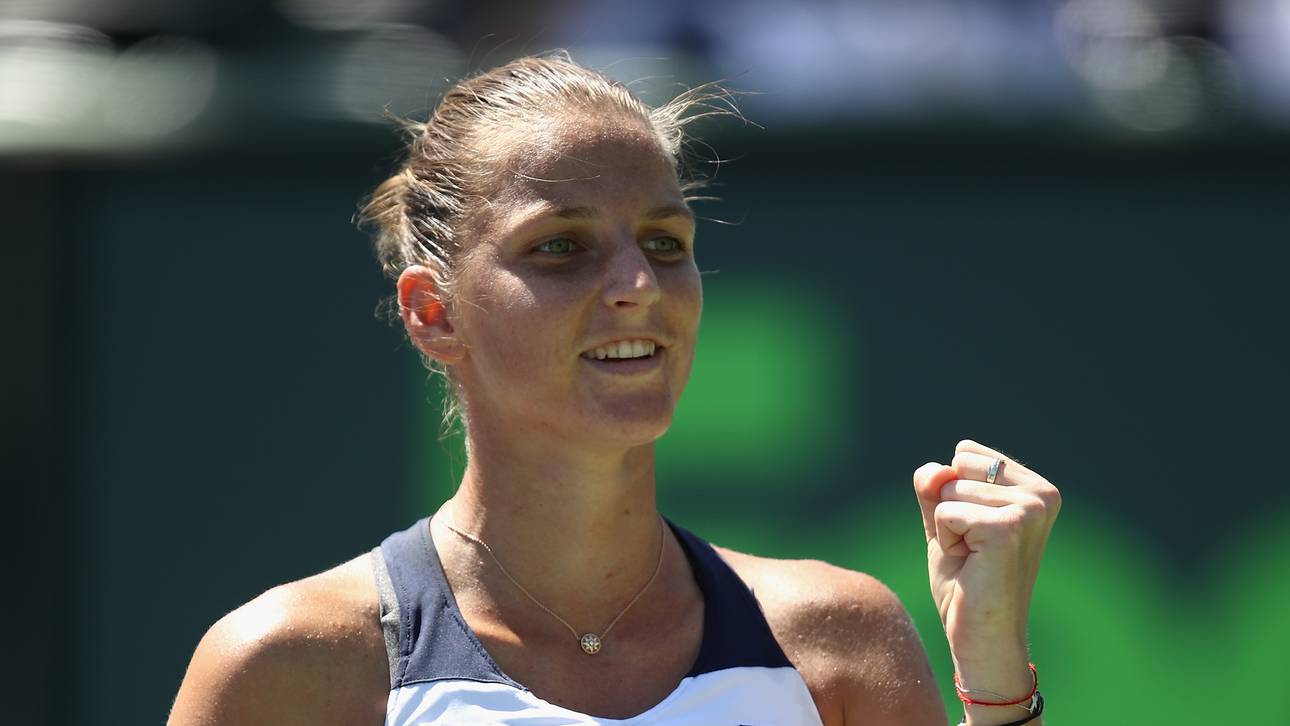 Pliskova macht Halbfinale perfekt