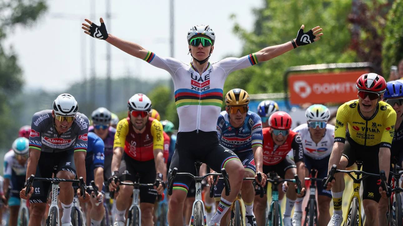 Pogacar triumphiert vor Vingegaard