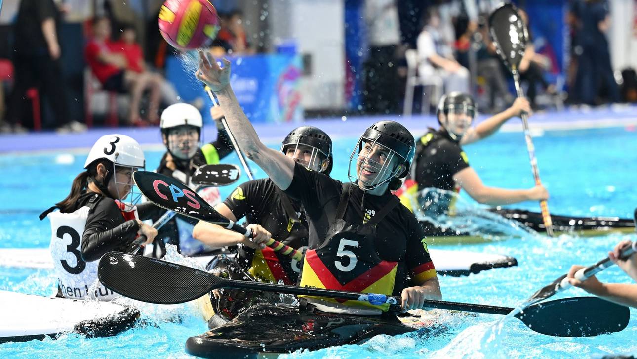 World Games: Deutsche Kanupolo-Teams holen Doppel-Gold