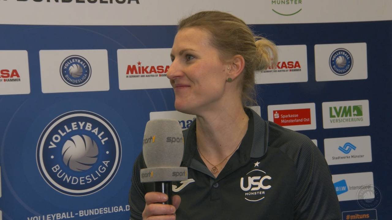 Volleyball Bundesliga: Lisa Thomsen über Münster-Sieg und ihre Wut-Auszeit