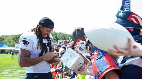 Jakob Johnson von den New England Patriots