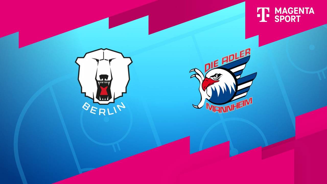 Eisbären Berlin - Adler Mannheim (Highlights)