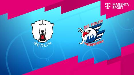 Eisbären Berlin - Adler Mannheim: Tore und Highlights | PENNY DEL