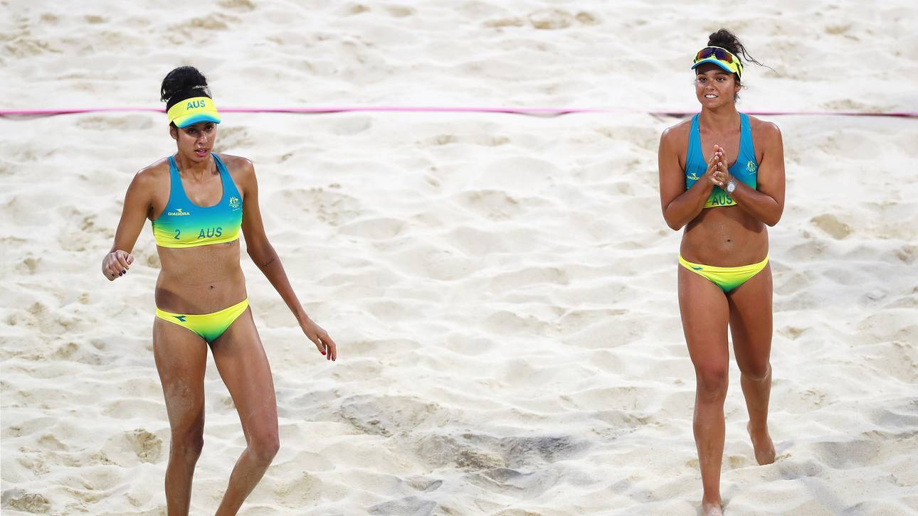 Beach Volleyball - Commonwealth Games Day 3 Bei den Commonwealth Spielen 2018 stürmten Mariafe Artacho del Solar and Taliqua Clancy bis ins Finale