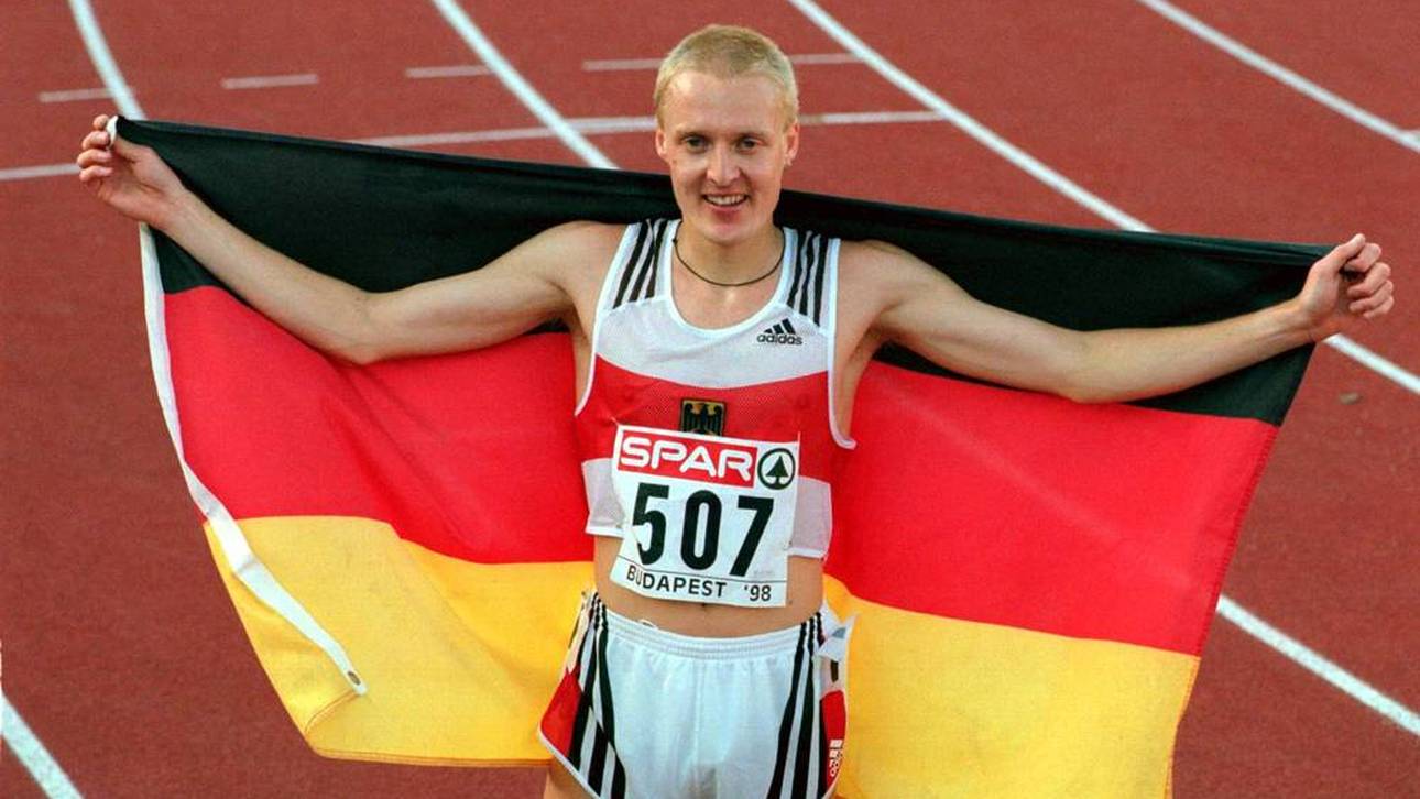 Damian Kallabis nach seinem EM-Sieg in Budapest