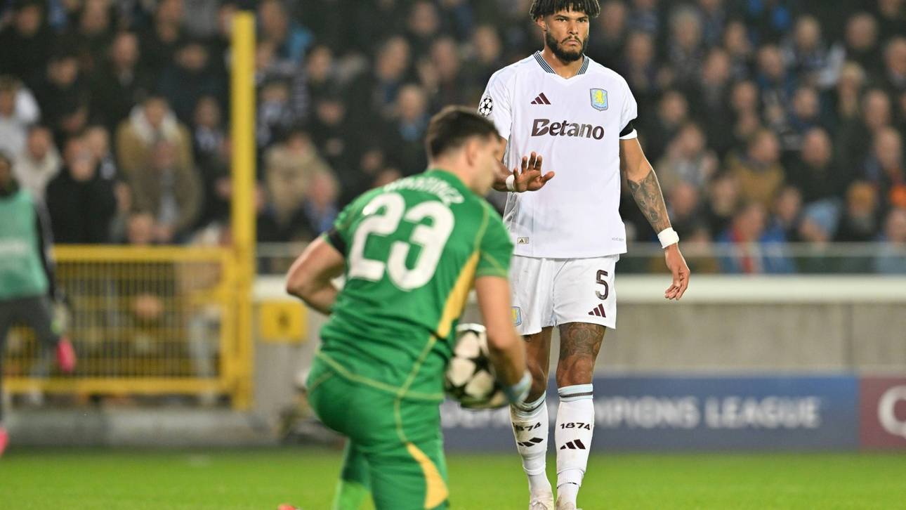 Kurioser Handelfmeter: Erste CL-Pleite für Aston Villa