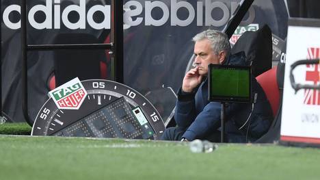José Mourinho ärgerte sich über eine Entscheidung des Videoschiris