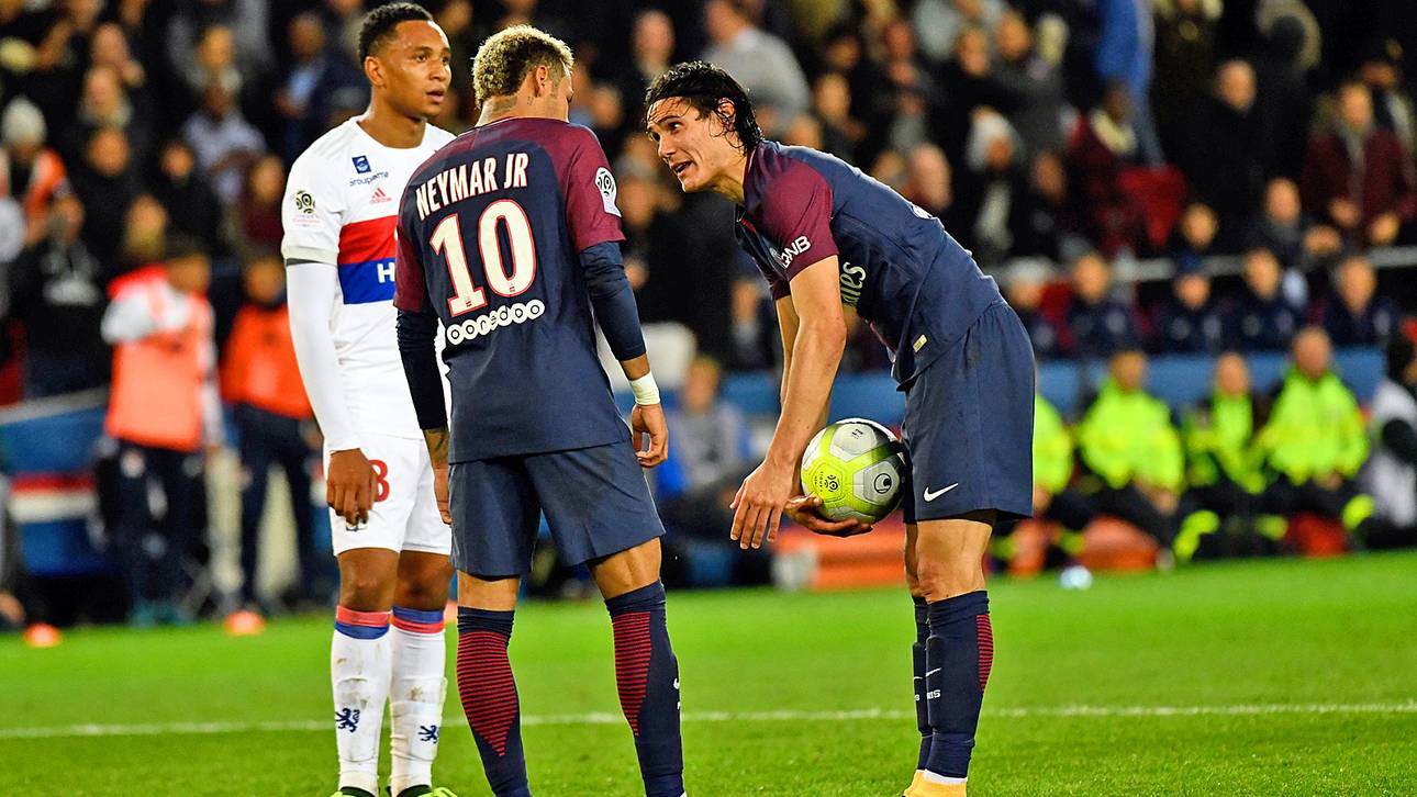 Kabinenzoff der Superstars bei PSG