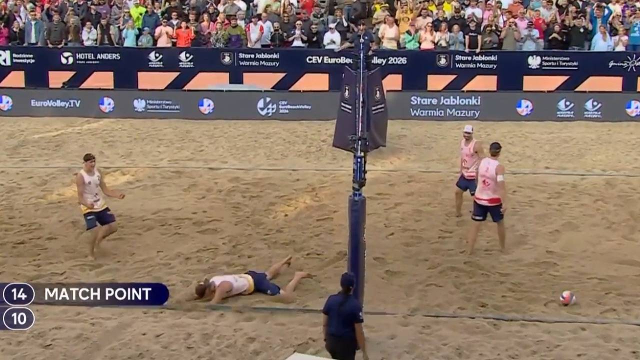 Titelverteidiger gestürzt! Im Finale gelingt der große Coup | Beachvolleyball-EM