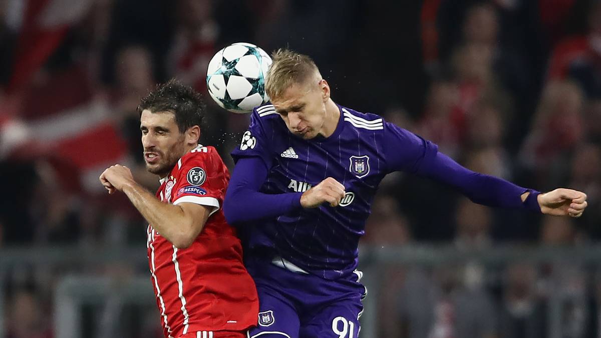 JAVI MARTINEZ (bis 77.): Sollte in Abwesenheit von Mats Hummels den Abwehrchef geben, hatte seinen Laden aber nicht immer im Griff. Anderlecht kam trotz Unterzahl zu guten Chancen - SPORT1-Note: 4