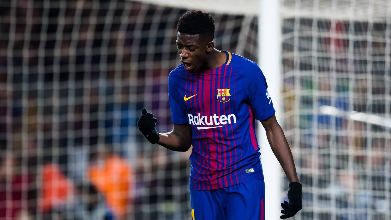 Dembele feuert Barca-Koch
