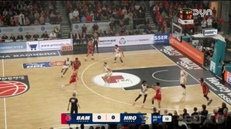 Spiel Highlights zu BMA365 Bamberg Baskets - ROSTOCK SEAWOLVES