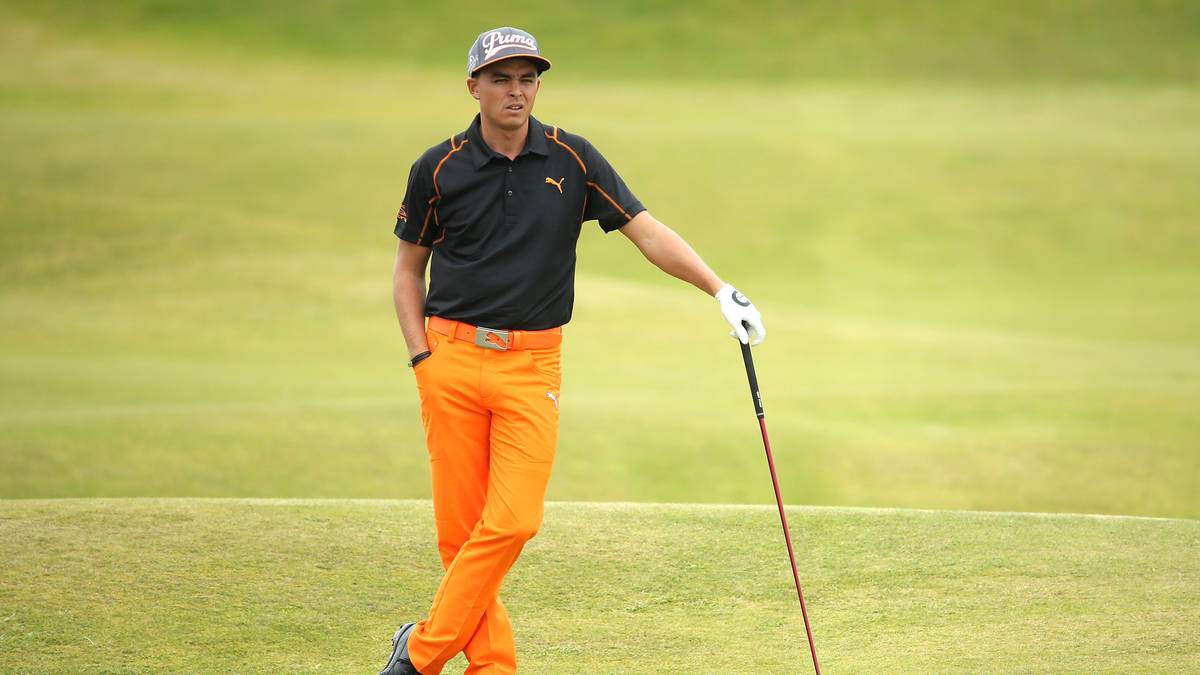 Sein amerikanischer Landsmann Rickie Fowler gibt sich besonders cool. Er kann auf der Insel aber nicht in den Kampf um die vorderen Ränge eingreifen