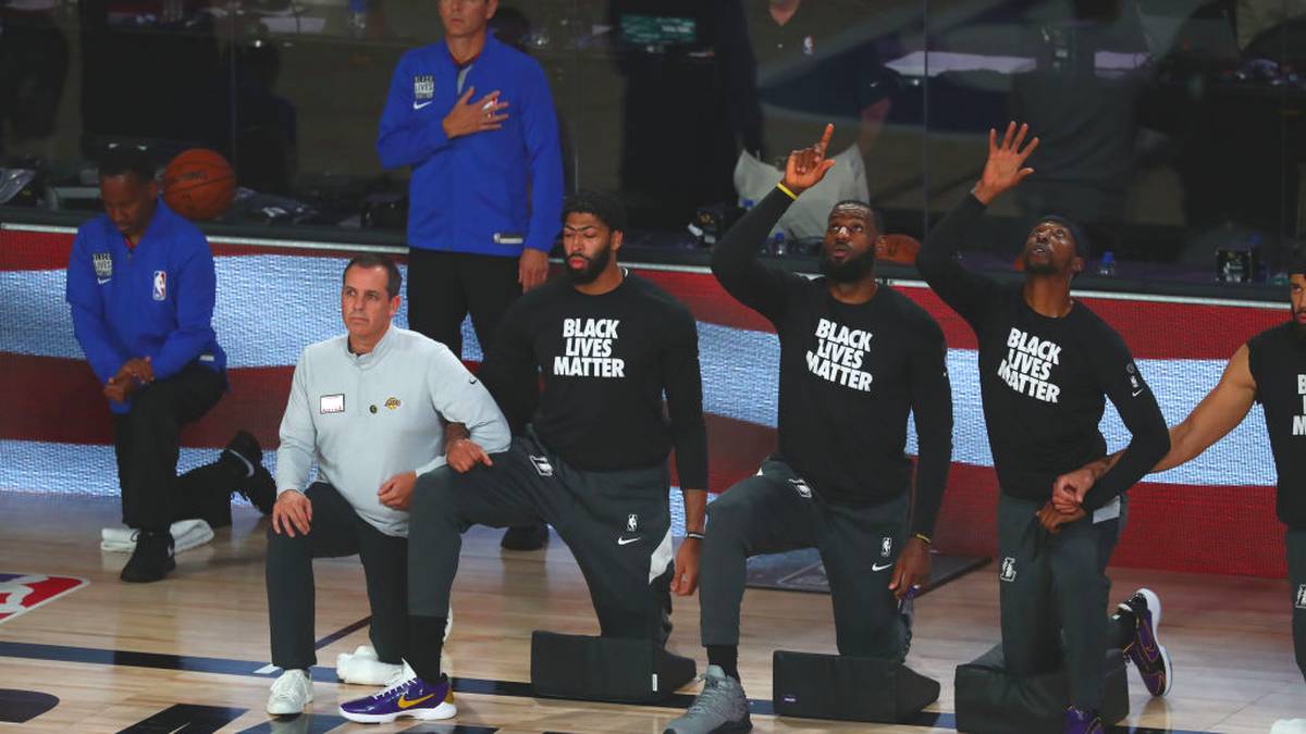 LeBron James von den Los Angeles Lakers ist entsetzt über den nächsten Fall von Polizeigewalt gegen Schwarze in den USA 