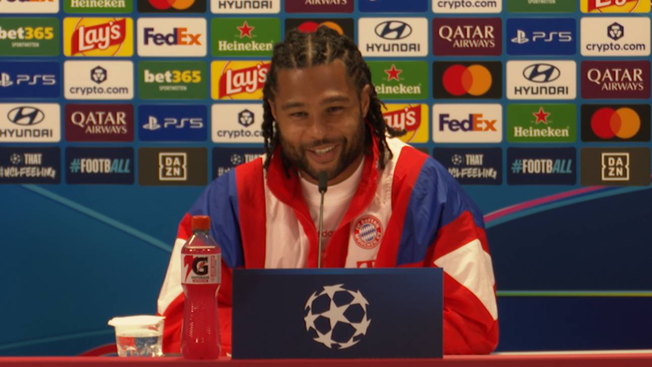 „Du hörst nicht auf“ – Gnabry scherzt mit SPORT1-Reporter