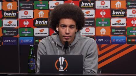 Axel Witsel könnte Borussia Dortmund nach der laufenden Saison verlassen. Vor dem EL-Hinspiel gegen die Glasgow Rangers spricht der Belgier über seine Zukunft.