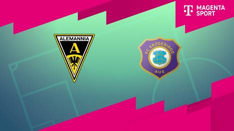 Alemannia Aachen - FC Erzgebirge Aue: Tore und Highlights | 3. Liga