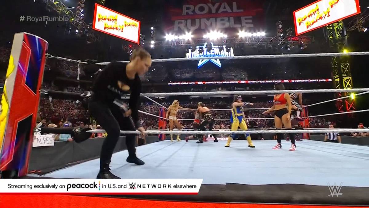 WWE Royal Rumble 2022: Ronda Rouseys Comeback-Einmarsch