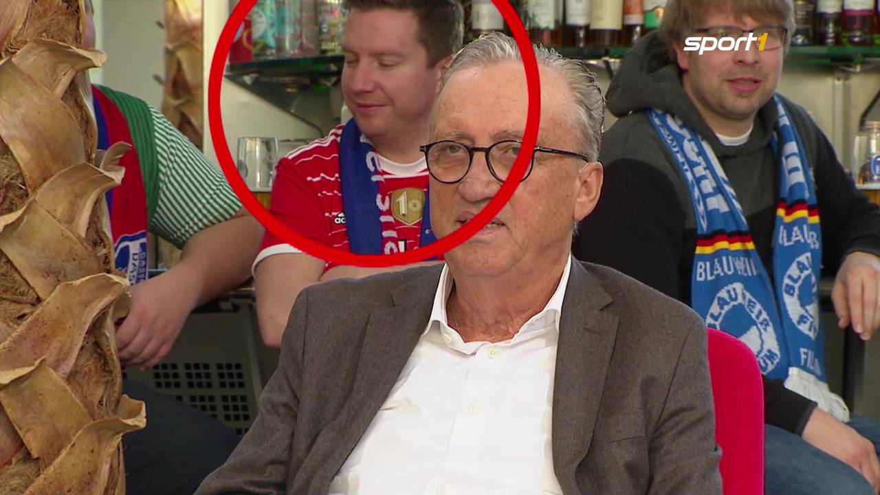 Kultiger Fan-Moment im Doppelpass! Bayern-Anhänger kanzelt Frage ab