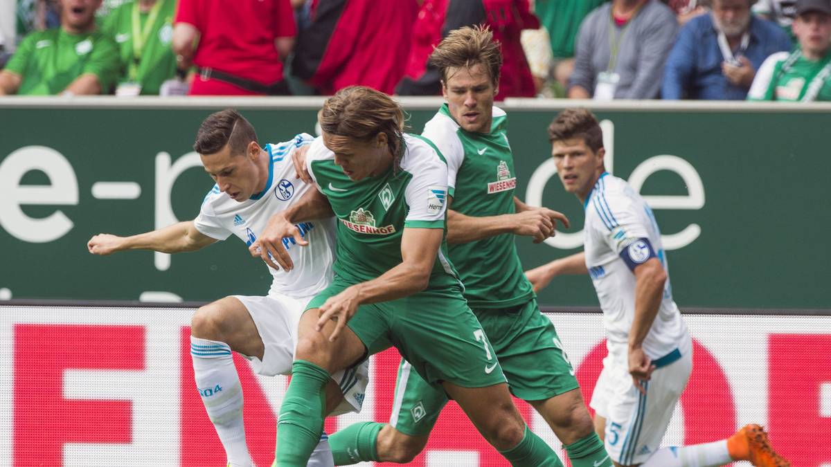 Schalke erarbeitet sich gute Chancen, sind dann aber doch auf die Mithilfe der Bremer angewiesen