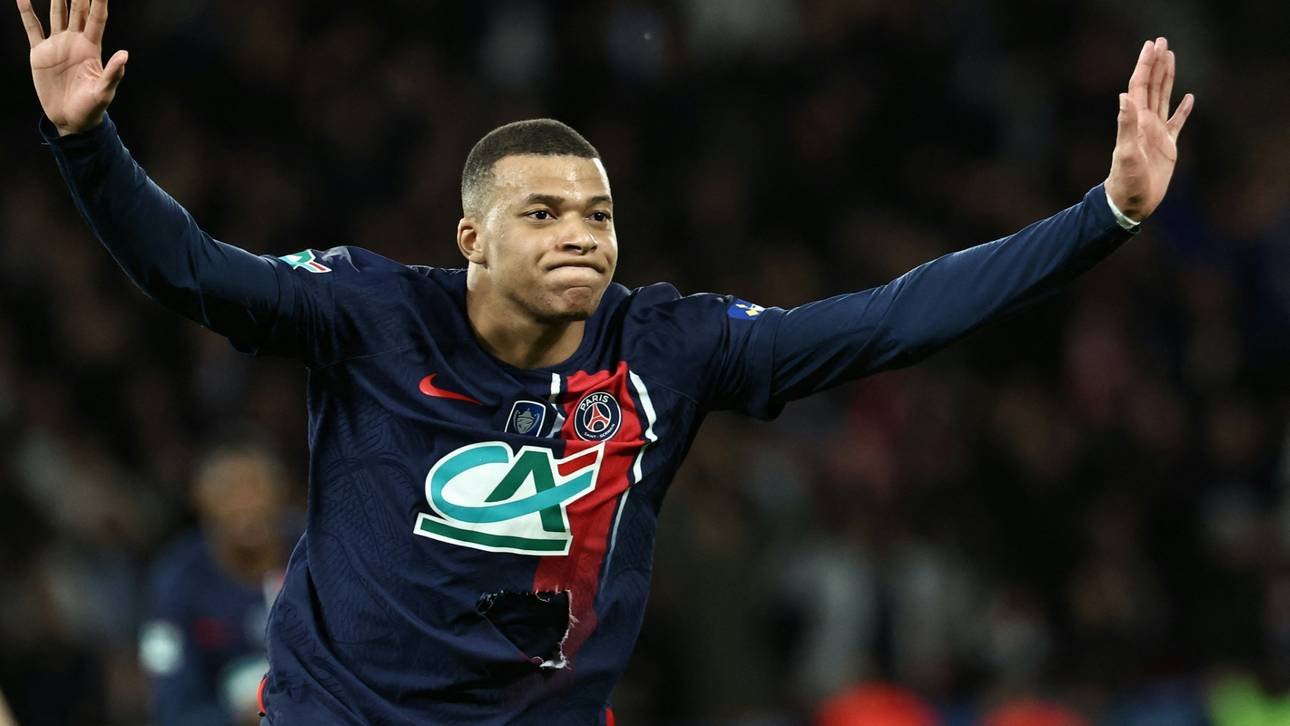 Mbappé führt PSG ins Pokalfinale