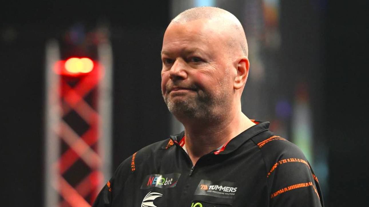 Raymond van Barneveld sorgte mit seinem Auftritt für Fragezeichen