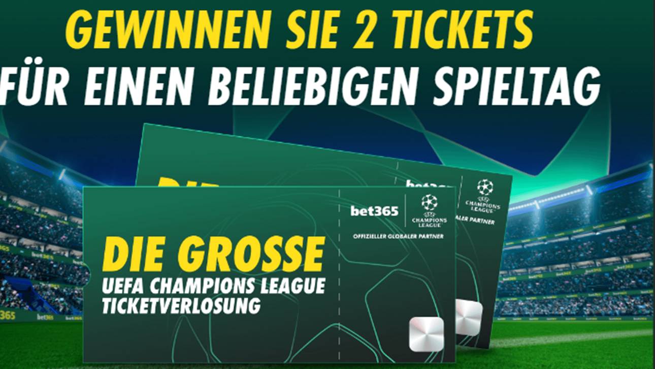 Gewinnen Sie zwei Tickets für einen beliebigen Spieltag