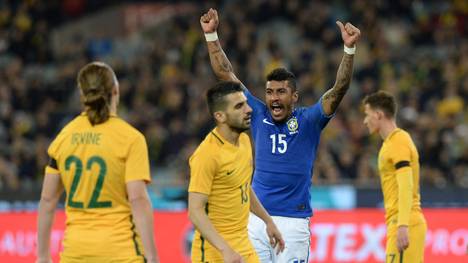 Australien verlor den Test gegen die Brasilianer