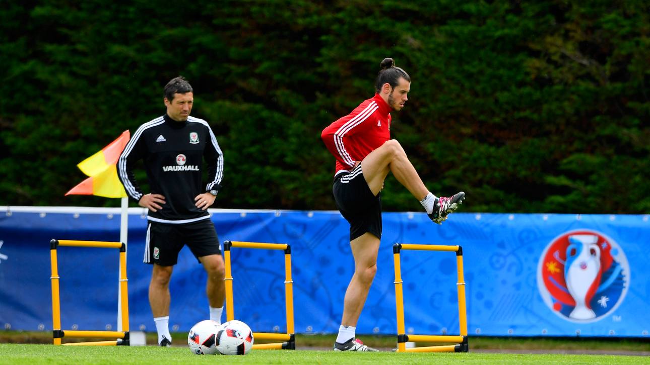 Bale vor Halbfinale im Einzeltraining