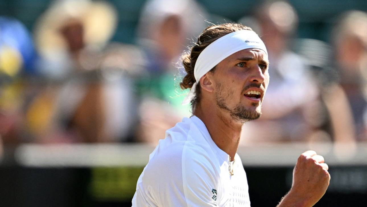 Halbfinale in Wimbledon: Zverev eröffnet auf dem Centre Court