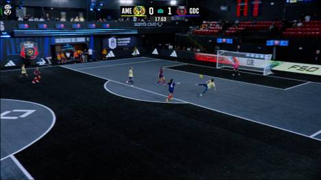 Fer Piña sorgt in der Queens League mit einem Traumtor für Furore. Die Mexikanerin traf für Club América in der Begegnung mit Galácticas del Caribe spektakulär.