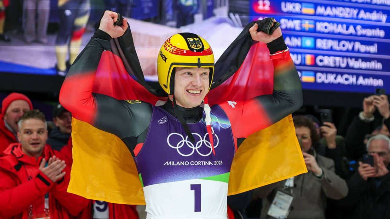 Erstes Gold für Deutschland!