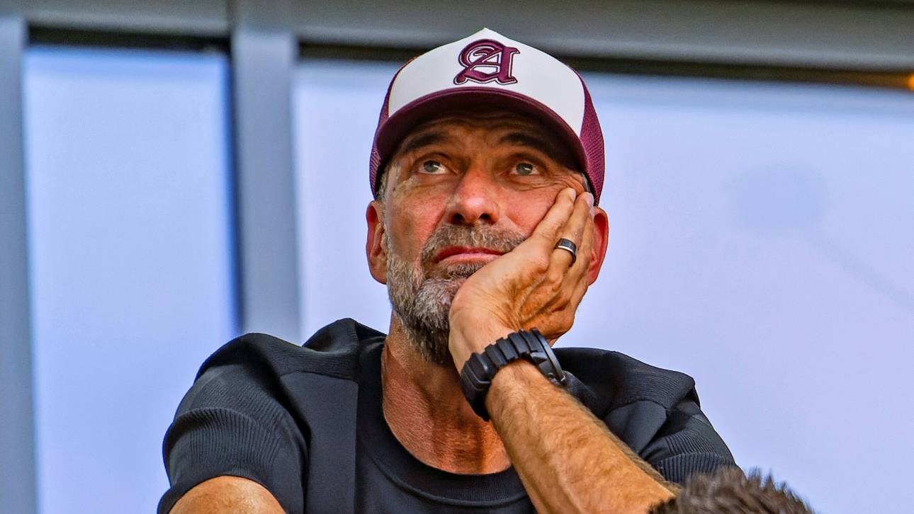 Klopp mit besonderem Besuch