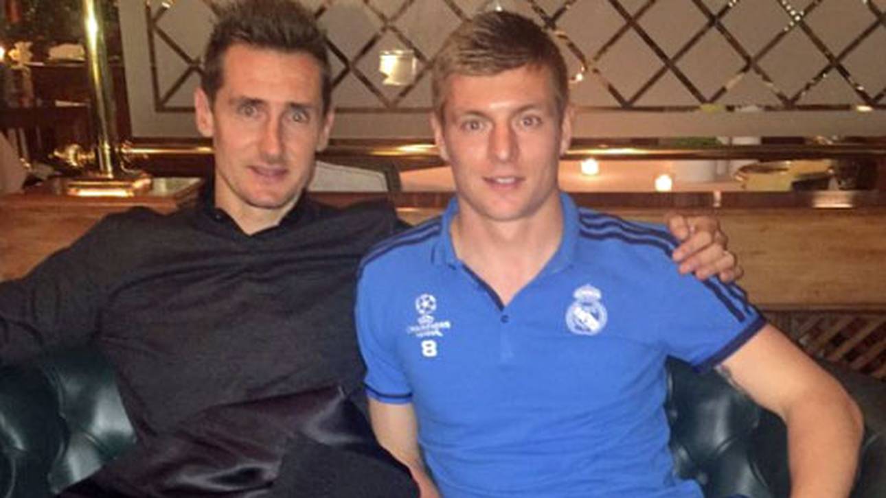 Klose trifft Kroos in Rom