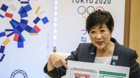 Yuriko Koike glaubt an sichere Sommerspiele