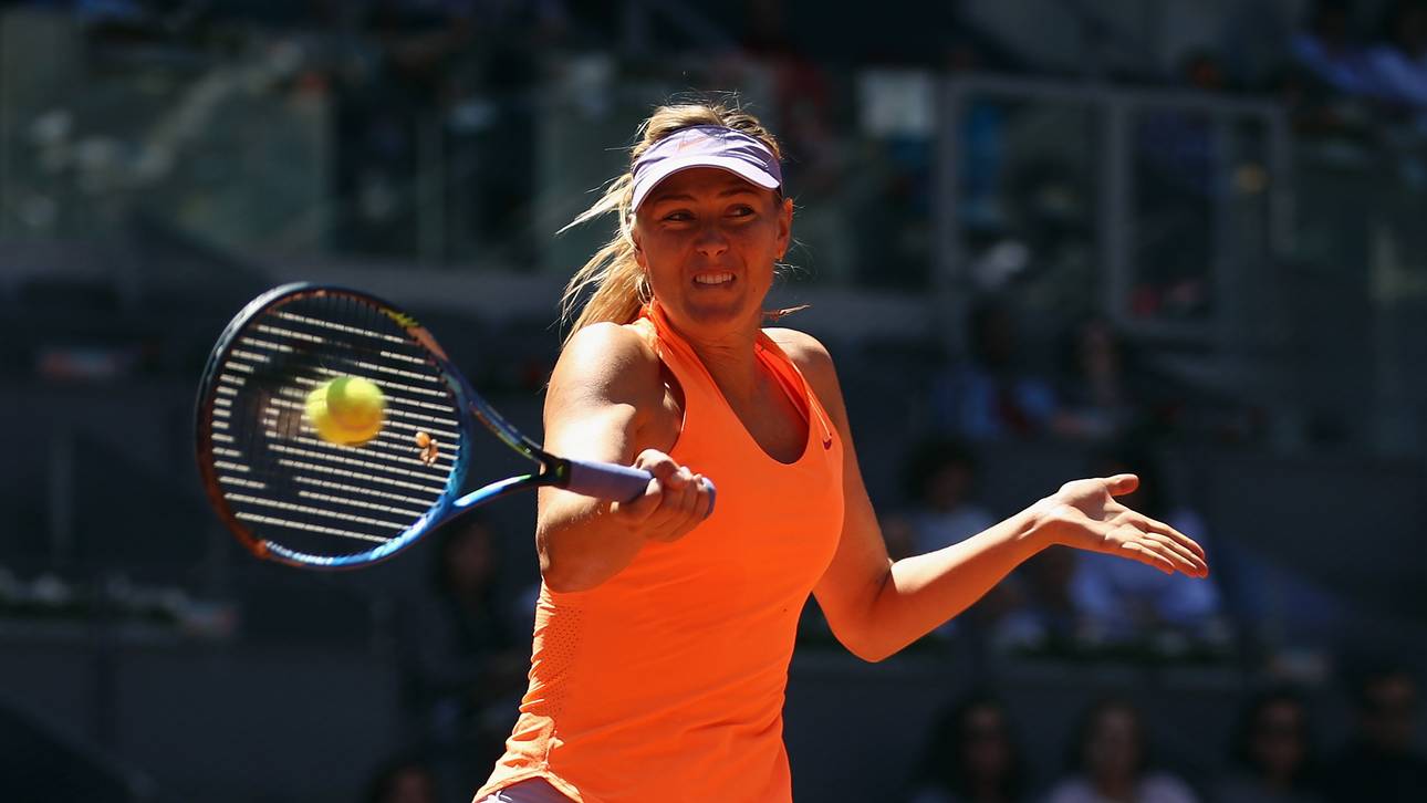 Scharapowa startet stark in Madrid